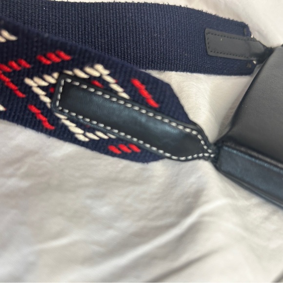 Loewe Heel Crossbody Bag in Black Leather & Woven Strap - Picture 9 of 11